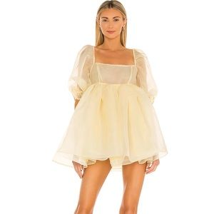 SELKIE Banana Puff Dress